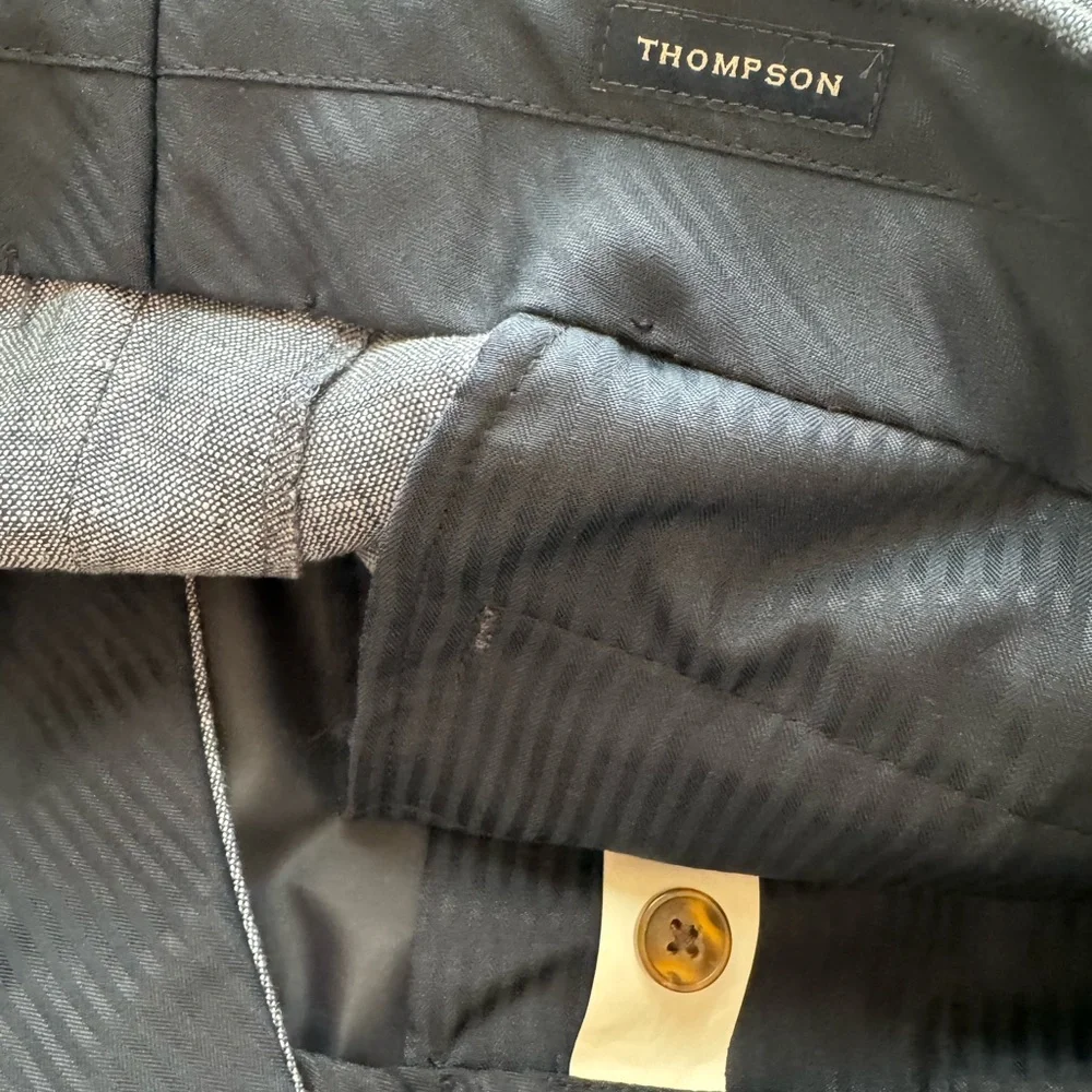 J. Crew 100% Linen Thompson Blue Suit Pants Men's 38*32
